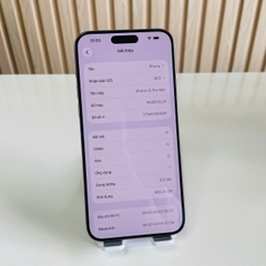 🔥 IPHONE 15 PRO MAX QUỐC TẾ | 512GB | PIN 84% 🔥Đẹp 98% Nguyên Zin Kèm Sạc 30W