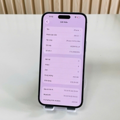 IPhone 14 Pro Max Mỹ 256GB Tím Đẹp 98% Pin 86%
