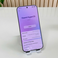 Xiaomi 17 Pro Max 16/512GB Trắng Đẹp 98% Pin 98% Fullbox