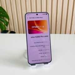 Vivo x200 Pro Mini 16/512GB Xanh Lá Đẹp 98% Pin 94% Fullbox
