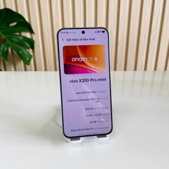 Vivo X200 Pro Mini 12/256GB Trắng Đẹp 98% Pin 96% Fullbox