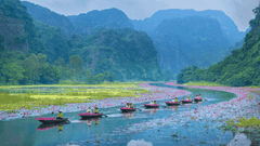 GROUP TOUR HOA LU – TRANG AN – TAM COC BY LUXURY LIMOUSINE