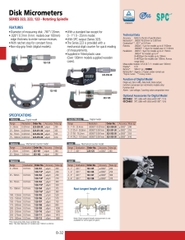 323-350-30 Pamme đo dạng đĩa Mitutoyo