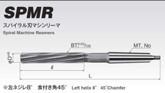 Dao doa xoắn chuôi côn SPMR Okazaki - chính xác và tiết kiệm kiểu Nhật