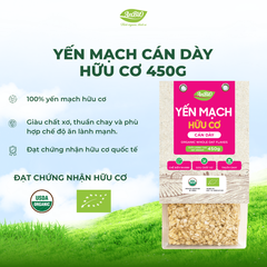 Yến mạch cán dày hữu cơ AnBiO 450g