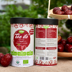 Táo đỏ hữu cơ Hotan Anbio - 100g (Hộp tròn)