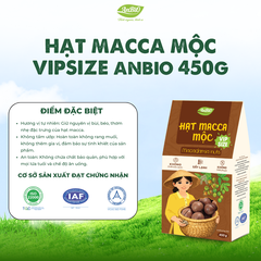 Hạt Macca Mộc Vip Size - 450g