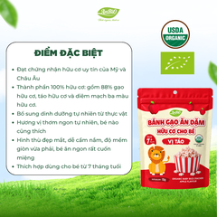 Bánh gạo hữu cơ AnBiO vị táo  15g