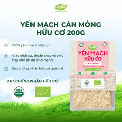 Yến mạch cán mỏng hữu cơ 200g