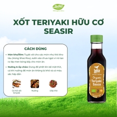 Xốt Teriyaki hữu cơ Seasir 152ml