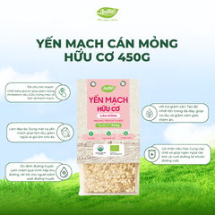 Yến mạch cán mỏng hữu cơ AnBiO 450g