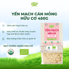 Yến mạch cán mỏng hữu cơ AnBiO 450g