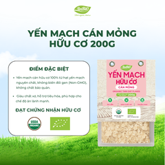 Yến mạch cán mỏng hữu cơ 200g
