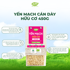 Yến mạch cán dày hữu cơ AnBiO 450g