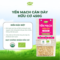 Yến mạch cán dày hữu cơ AnBiO 450g