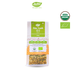 Đậu xanh hữu cơ AnBiO 200g (hạt vỡ)