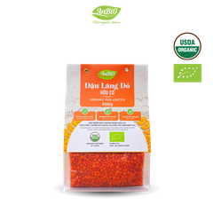 Đậu lăng đỏ hữu cơ 500g