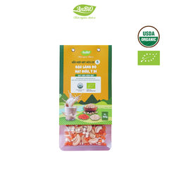 Hỗn hợp hạt hữu cơ số 8 ( Lăng đỏ - Hạt điều - Ý dĩ)