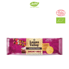 Lanna Valley Bánh gạo hữu cơ vị BBQ 100g