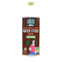 Bánh ống quế Naturgreen socola hữu cơ 140g