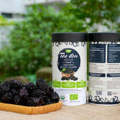 Táo đen hữu cơ Anbio - 200g (Hộp tròn)