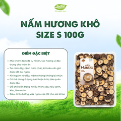 Nấm hương khô (S) khay 50g/100g/200g