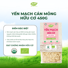Yến mạch cán mỏng hữu cơ AnBiO 450g