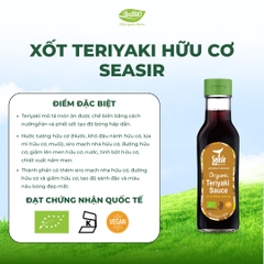 Xốt Teriyaki hữu cơ Seasir 152ml