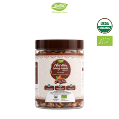 Hạt điều rang muối hữu cơ - Có vỏ lụa 300gr