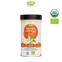 Hạt điều rang muối không vỏ Anbio - 200g (Hộp tròn)