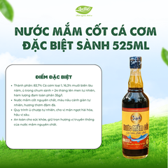 NƯỚC MẮM CỐT CÁ CƠM ĐẶC BIỆT Sành 525ML