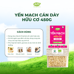Yến mạch cán dày hữu cơ AnBiO 450g