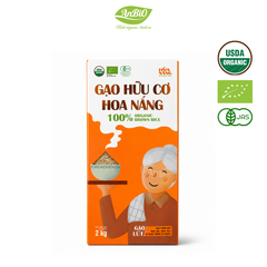 Gạo lứt hữu cơ Hoa Nắng