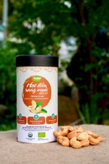 Hạt điều rang muối không vỏ Anbio - 200g (Hộp tròn)