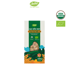 Gạo hỗn hợp 6 loại hạt hữu cơ