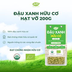 Đậu xanh hữu cơ AnBiO 200g (hạt vỡ)