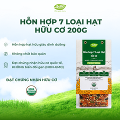 Hỗn hợp 7 loại hạt hữu cơ Anbio 200g