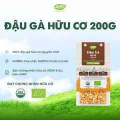 Đậu gà hữu cơ Anbio 200g (bóc vỏ)