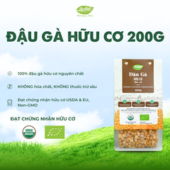 Đậu gà hữu cơ Anbio 200g (bóc vỏ)