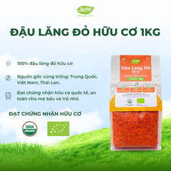 Đậu lăng đỏ hữu cơ Anbio 1kg