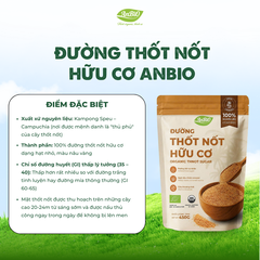 Đường thốt nốt hữu cơ AnBiO 450g