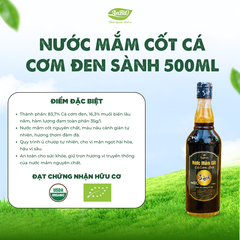 NƯỚC MẮM CỐT CÁ CƠM ĐEN 500ML Sành