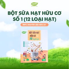 Bột sữa hạt hữu cơ số 1 (12 loại hạt)