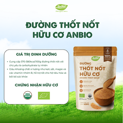 Đường thốt nốt hữu cơ AnBiO 450g