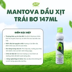 Mantova Dầu xịt trái bơ 147ml