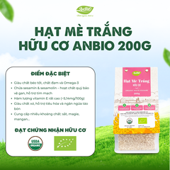 Mè trắng hữu cơ Anbio 200g