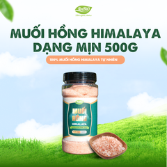 Muối hồng Himalaya Anbio dạng mịn 500g