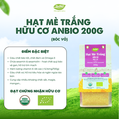 Mè trắng hữu cơ (bóc vỏ) 200g