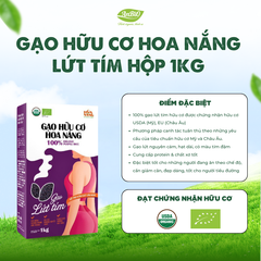Gạo Lứt tím HC Hoa Nắng (1Kg)