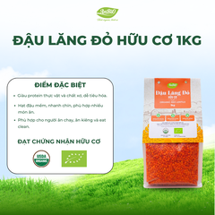 Đậu lăng đỏ hữu cơ Anbio 1kg